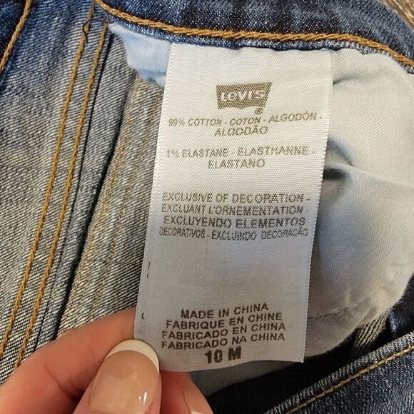 Levi's 515 Bootcut jeans dark blue Size 10M - Picture 4 of 4